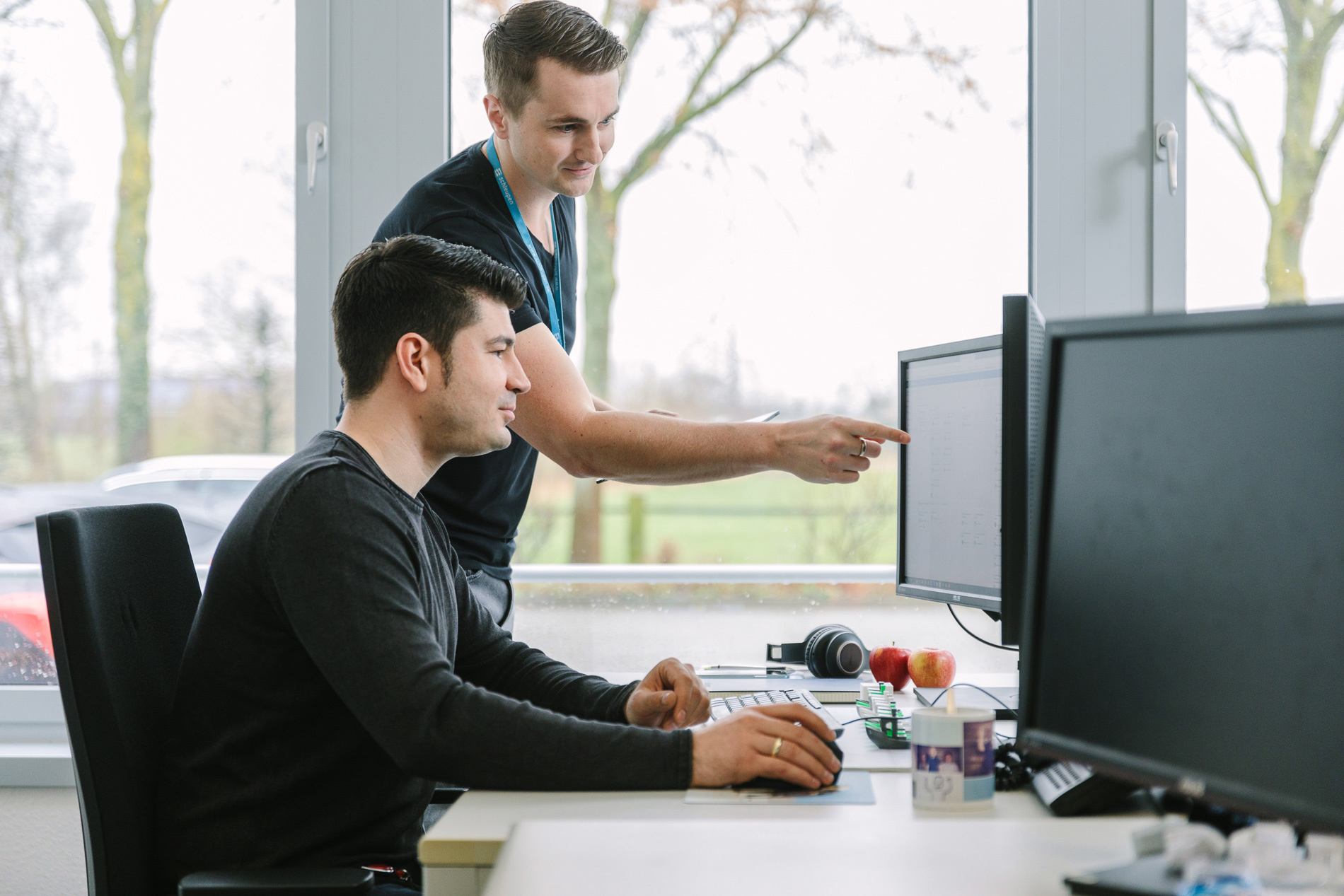 Unsere Arbeitsplätze in der Softwareentwicklung