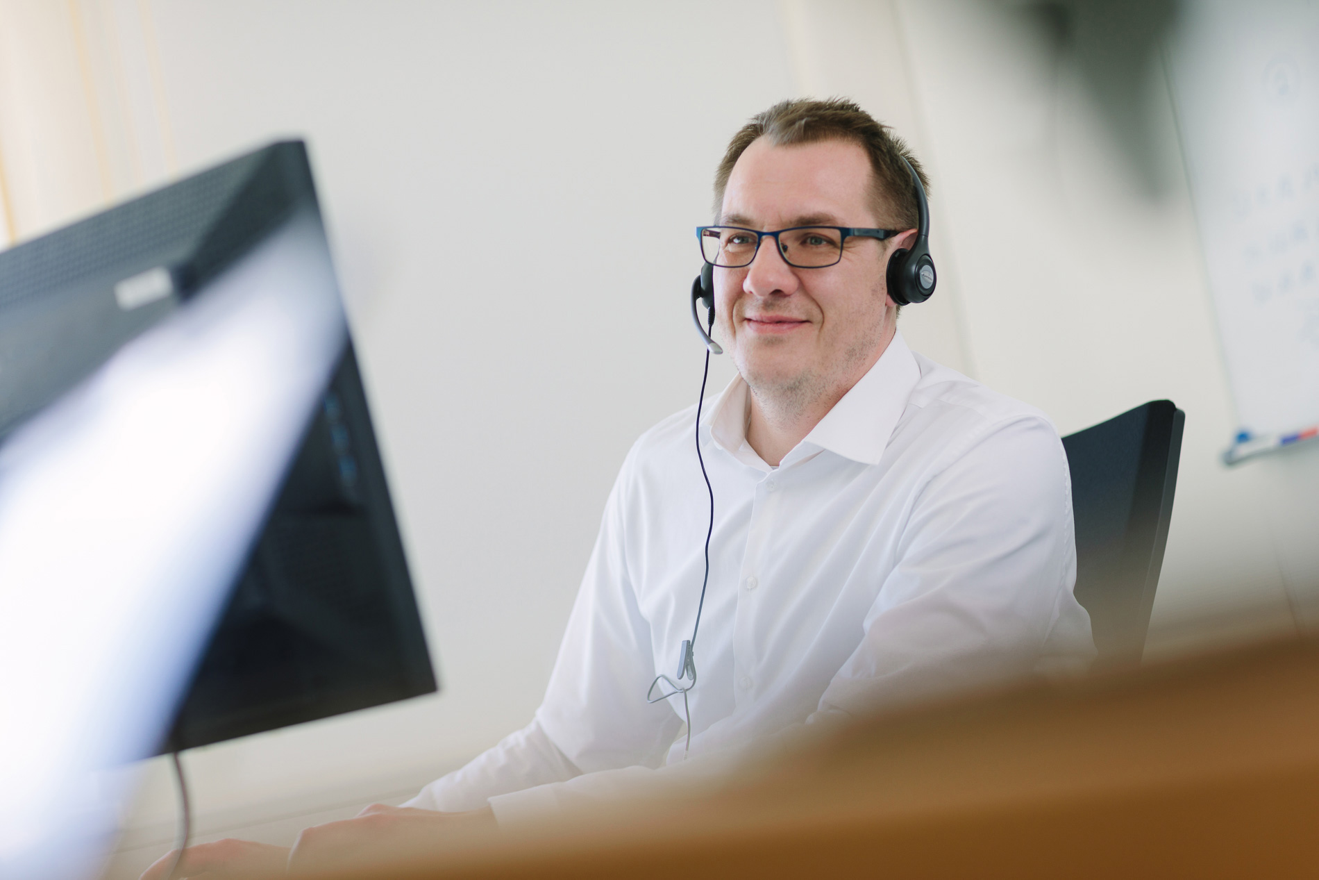 Unsere Mitarbeiter im Kundenservice sind stets für unsere Kunden da