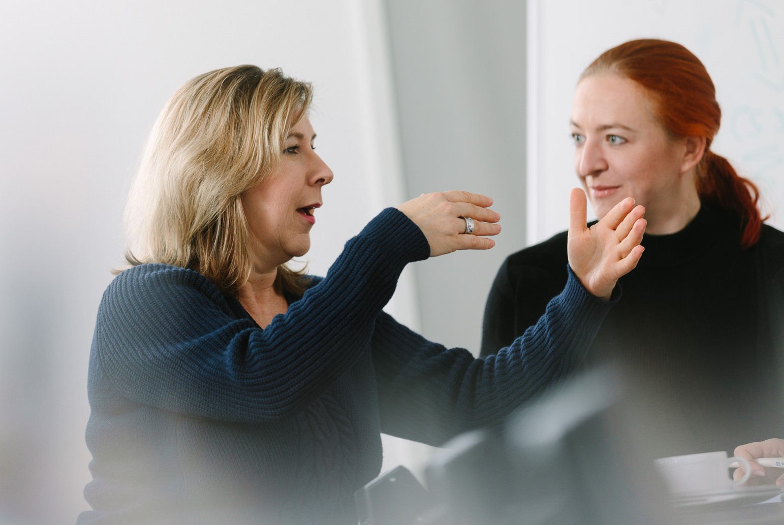 Team Consulting beim wöchentlichen Meeting