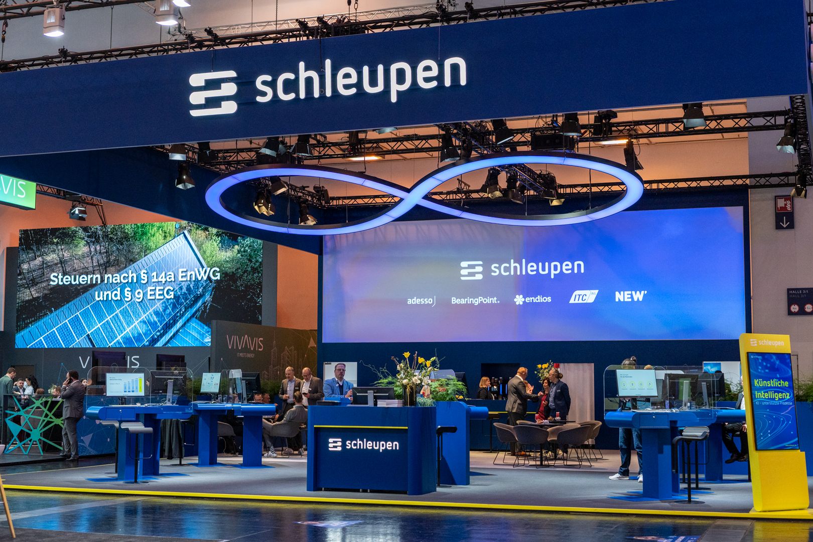 E-world 2026 - Messestand von Schleupen SE