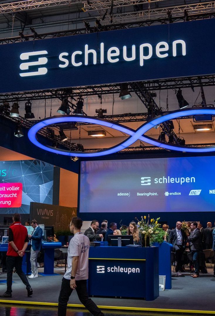 E-world 2026 - Messestand von Schleupen SE