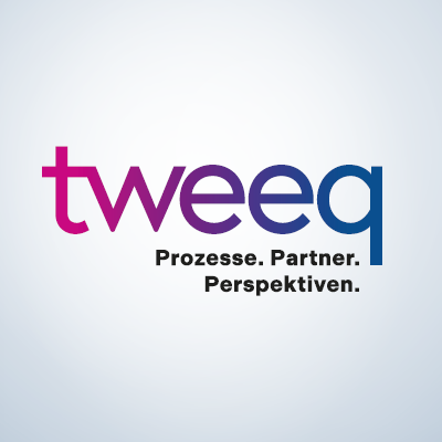 RheinEnergie und Schleupen SE vermarkten die neue Vertriebslösung unter der Marke tweeq. Hier das tweeq-Logo.