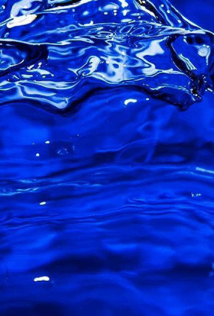 Wasser mit Luftbläschen