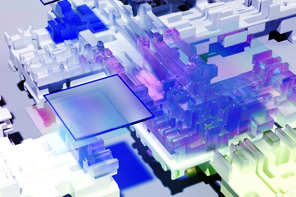Computerchip bzw. Platine symbolisiert GWA-System