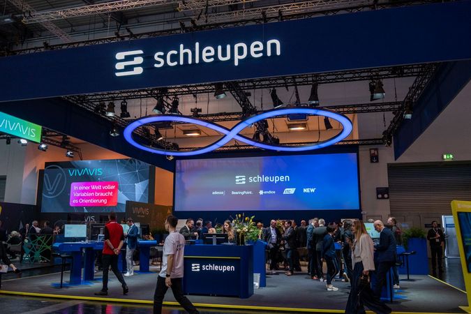 E-world 2026 - Messestand von Schleupen SE